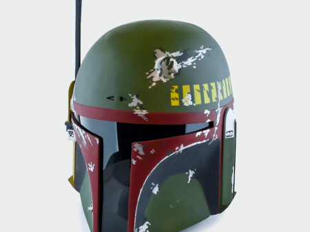 Boba Fett - Classic Old Helmet with LED Online now