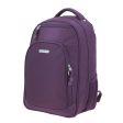 Mochila Grande Chenson Pro Para Mujer Kazio Morado Con Porta Laptop De Hasta 15 . Fashion