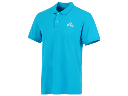 Cloud9 Core Collection Polo Shirt. Blue. Online