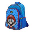 Mochila Grande Azul Mario Bros Para Niño Chenson Flep Online Hot Sale