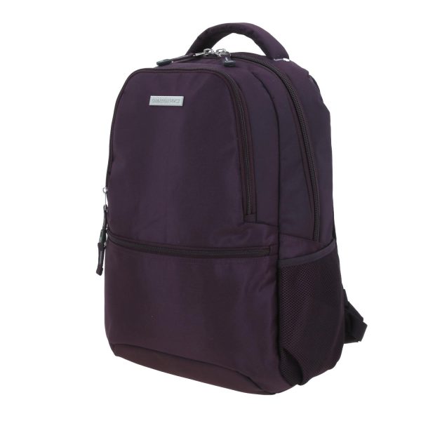 Mochila Grande Chenson Pro Para Mujer Merlot Tinto Con Porta Laptop De Hasta 15 . For Discount