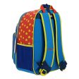 Mochila Grande Para Niño Chenson Mario Bros Azul Myst Fashion