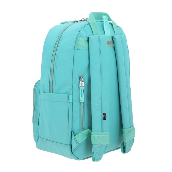 Mochila Grande 1818 Unisex Softy Turquesa Con Porta Laptop De Hasta 15 . Online now