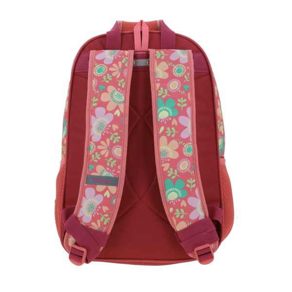 Mochila Grande Rosa Para Niña Happy Girl By Chenson Floris Online Hot Sale