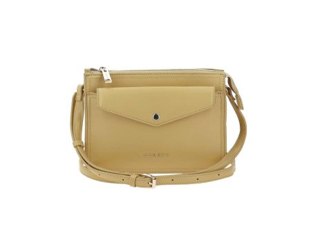 Crossbody 2 en 1 Amarillo Gorett Charlotte Con Sobre Removible Hot on Sale