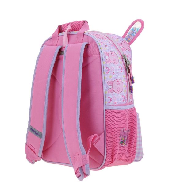 Mochila Rosa Para Niña Happy Girl By Chenson Lepin Online