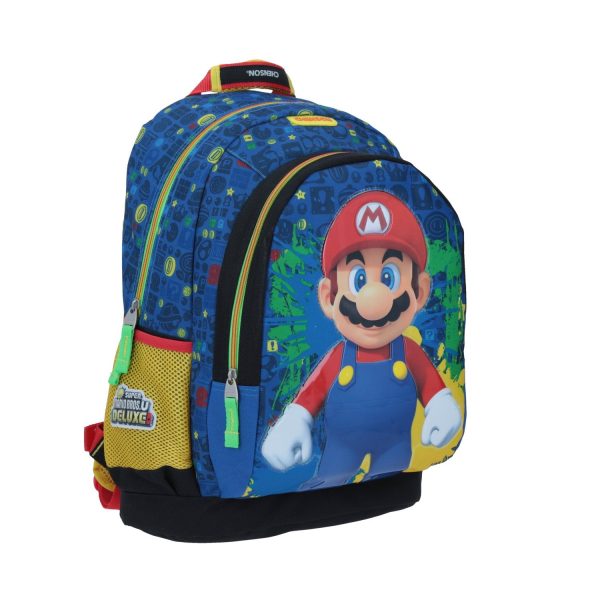 Mochila mario deluxe azul laced Online now