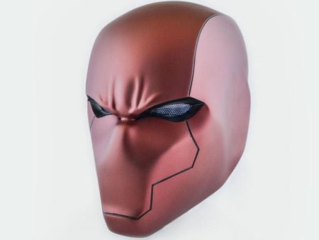 Red Hood - Matt Helmet with LED Online now