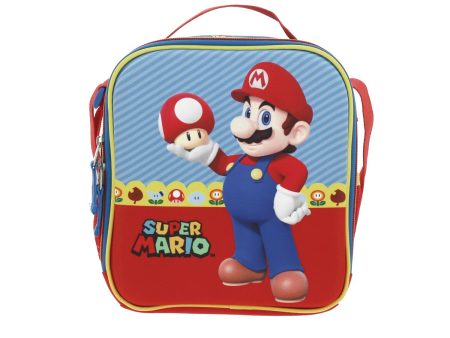 Lonchera Azul Mario Bros Para Niño Chenson Mush Cheap