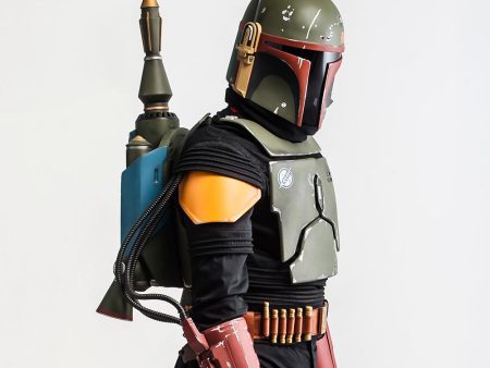 Boba Fett Cosplay FULL Armor with Jetpack & Helmet Supply