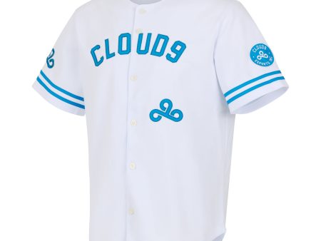 Cloud9 Core Collection Baseball Jersey. White. For Sale