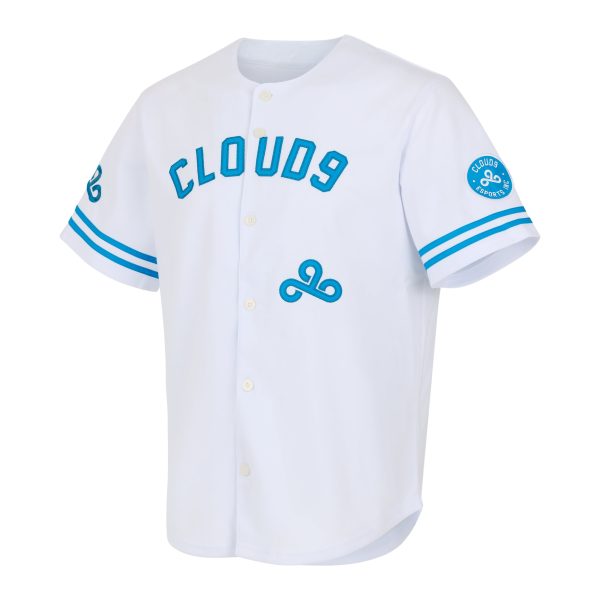 Cloud9 Core Collection Baseball Jersey. White. For Sale