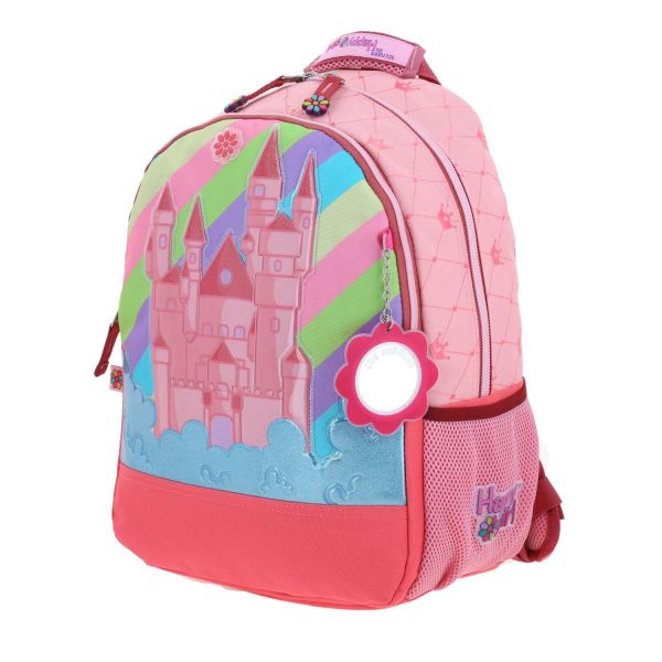 Mochila Rosa Grande Porta Tablet Para Niña Happy Girl By Chenson Cast Hot on Sale