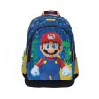 Mochila mario deluxe azul laced Online now