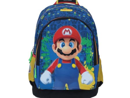 Mochila mario deluxe azul laced Online now