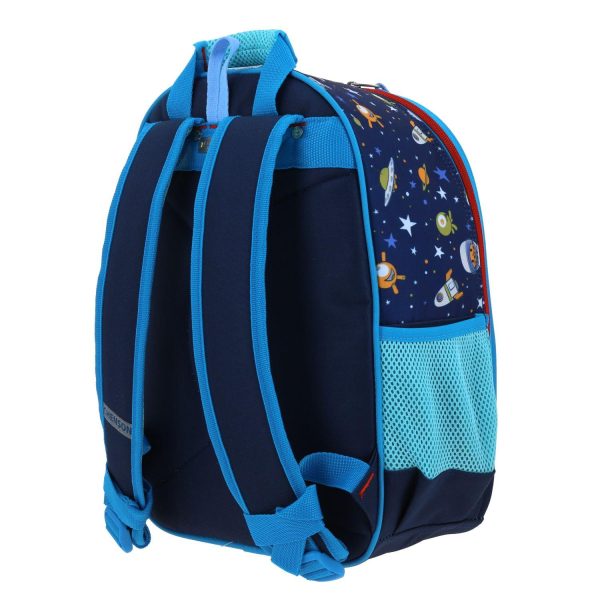 Mochila Mediana Azul Para Niño Pocoyo Chenson Aut Fashion