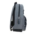 Mochila Grande Gris 1818 Universidad Nerfresa Unisex Porta Laptop De Hasta 15 . Cheap