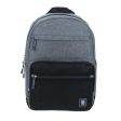 Mochila Grande Gris 1818 Universidad Nerfresa Unisex Porta Laptop De Hasta 15 . Cheap