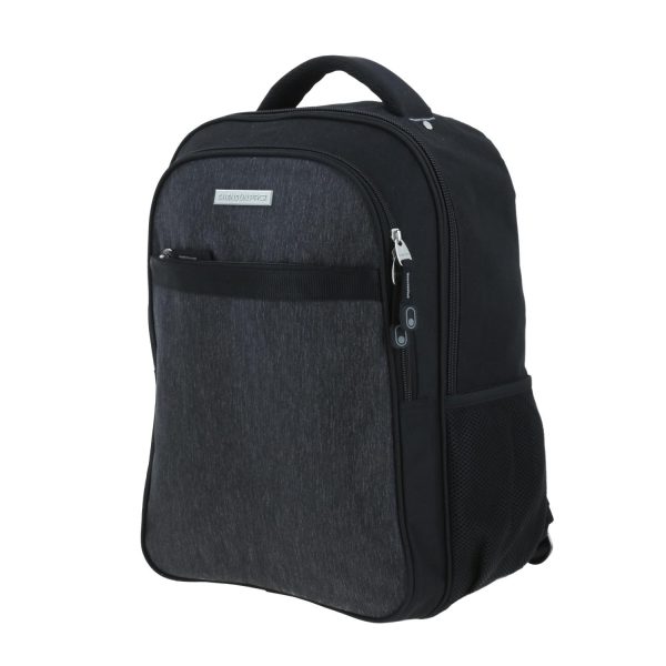 Mochila Grande Chenson Pro Para Hombre Heri Negro Con Porta Laptop De Hasta 15 . Online