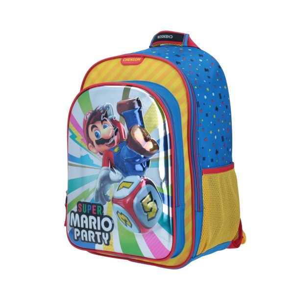 Mochila Mario Party Azul Mario Bros Chenson Hot on Sale