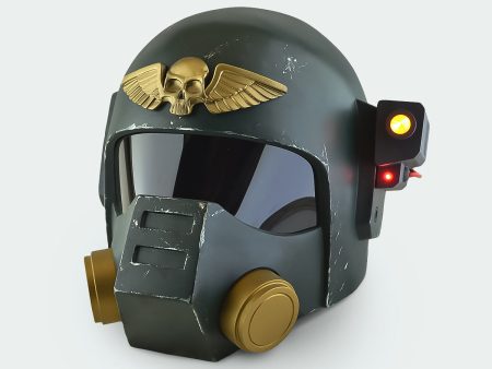 Kasrkin Imperial Guard Helmet from Warhammer 40k Online