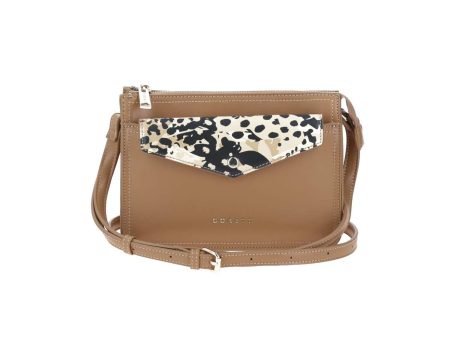 Crossbody 2 en 1 Café Gorett Charlotte Con Accesorio Sobre Removible For Sale