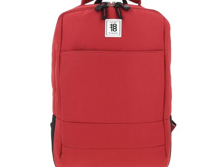 Mochila Grande 1818 Unisex Wynn Rojo Con Porta Laptop De Hasta 15 . on Sale