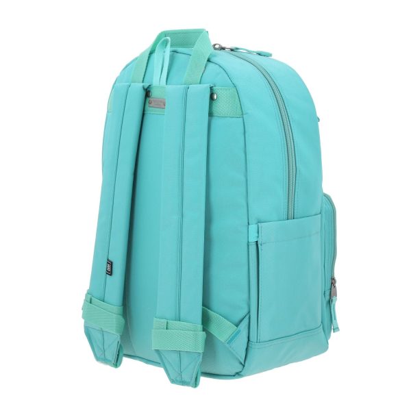 Mochila Grande 1818 Unisex Softy Turquesa Con Porta Laptop De Hasta 15 . Online now