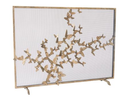 Butterfly Fireplace Screen Online Sale