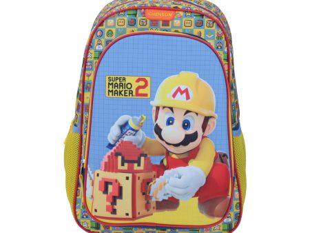 Mochila grande Amarillo MARIO BROS For Discount