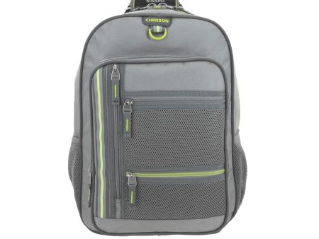 Mochila Gris Con Porta Tablet Chenson Chey Online