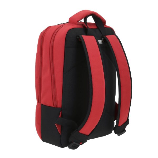 Mochila Grande 1818 Unisex Wynn Rojo Con Porta Laptop De Hasta 15 . on Sale