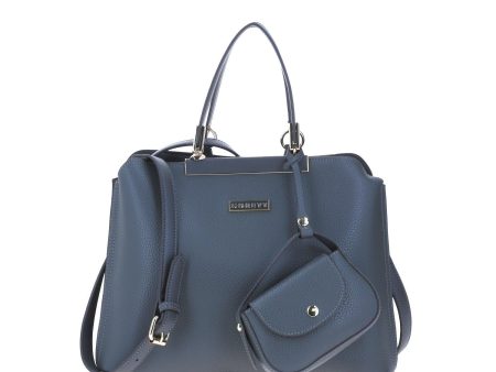 Bolso Gorett Gris Con Cartera Colgante De Broche Sale