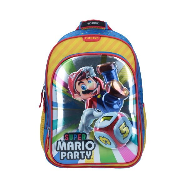 Mochila Mario Party Azul Mario Bros Chenson Hot on Sale