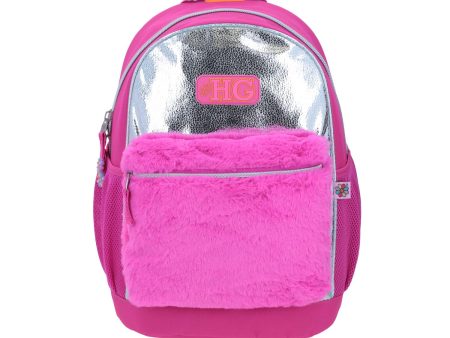 Mochila grande Rosa HAPPY GIRL Fashion