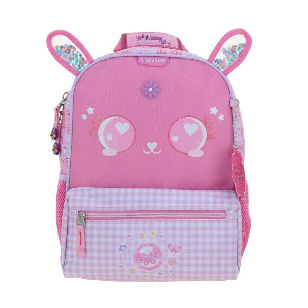 Mochila Rosa Para Niña Happy Girl By Chenson Lepin Online