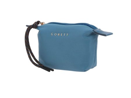 Monedero Para Mujer Azul Gorett Carlota Cheap