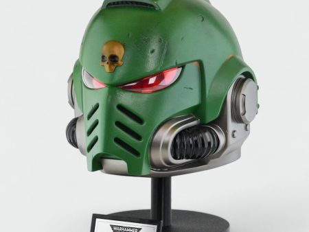 Space Marine Salamanders Mk X Tactical Helmet on Sale