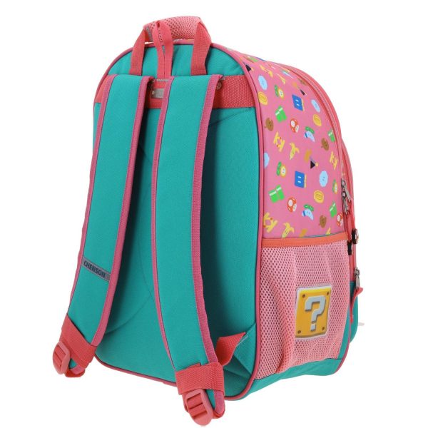 Mochila Rosa Princesa Peach Para Niña Chenson Shaw Fashion