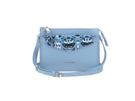 Crossbody 2 en 1 Azul Gorett Charlotte Con Accesorio Sobre Removible Cheap