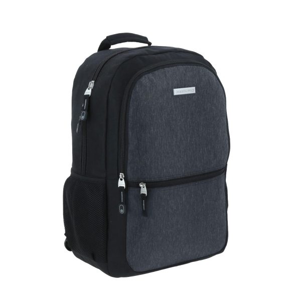 Mochila Grande Chenson Pro Para Hombre Heri Gris Con Porta Laptop De Hasta 15 . Discount