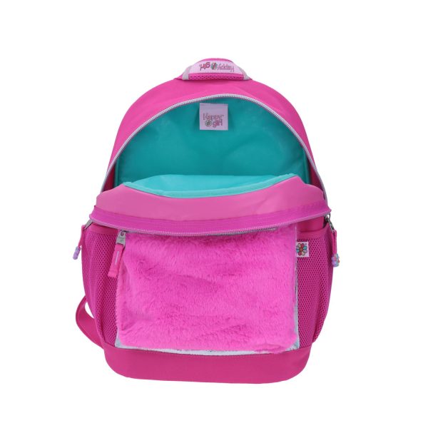 Mochila grande Rosa HAPPY GIRL Fashion