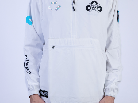 Cloud9 x One Piece Custom Windbreaker (with Velcro Patch) For Sale