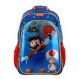 Mochila Grande Mario Bros Azul Para Niño Chenson Aury For Discount