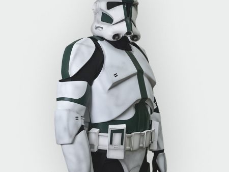 Clone 2 Green Armor Set For Cheap