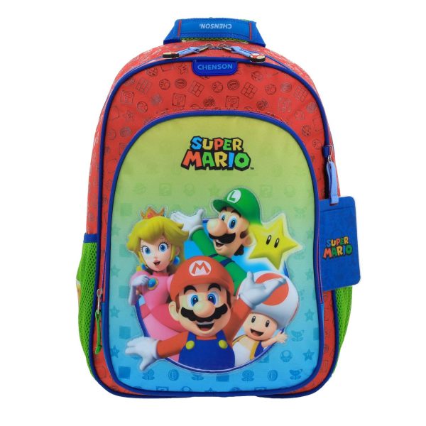 Mochila Roja Mario Bros Para Niño Chenson Yoin on Sale