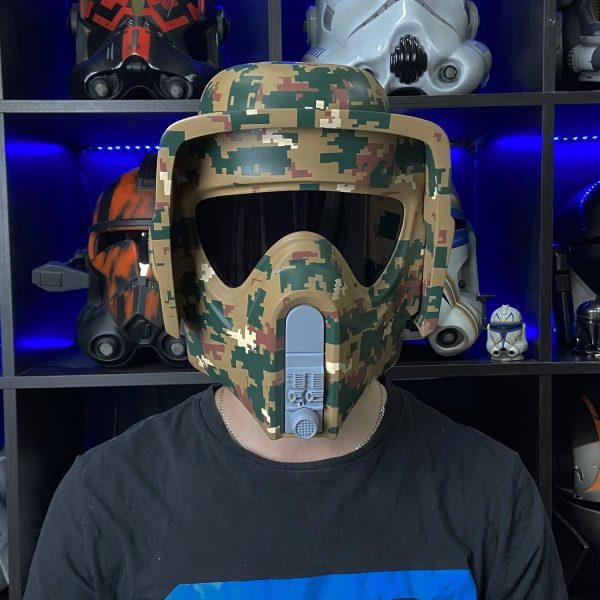 Scout - Custom - Camo Helmet Online Hot Sale