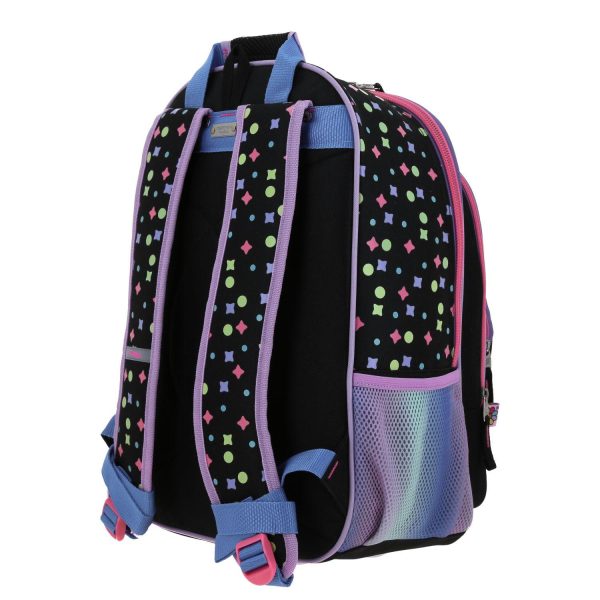 Mochila Grande Negra Para Niña Happy Girl By Chenson Vom Online now